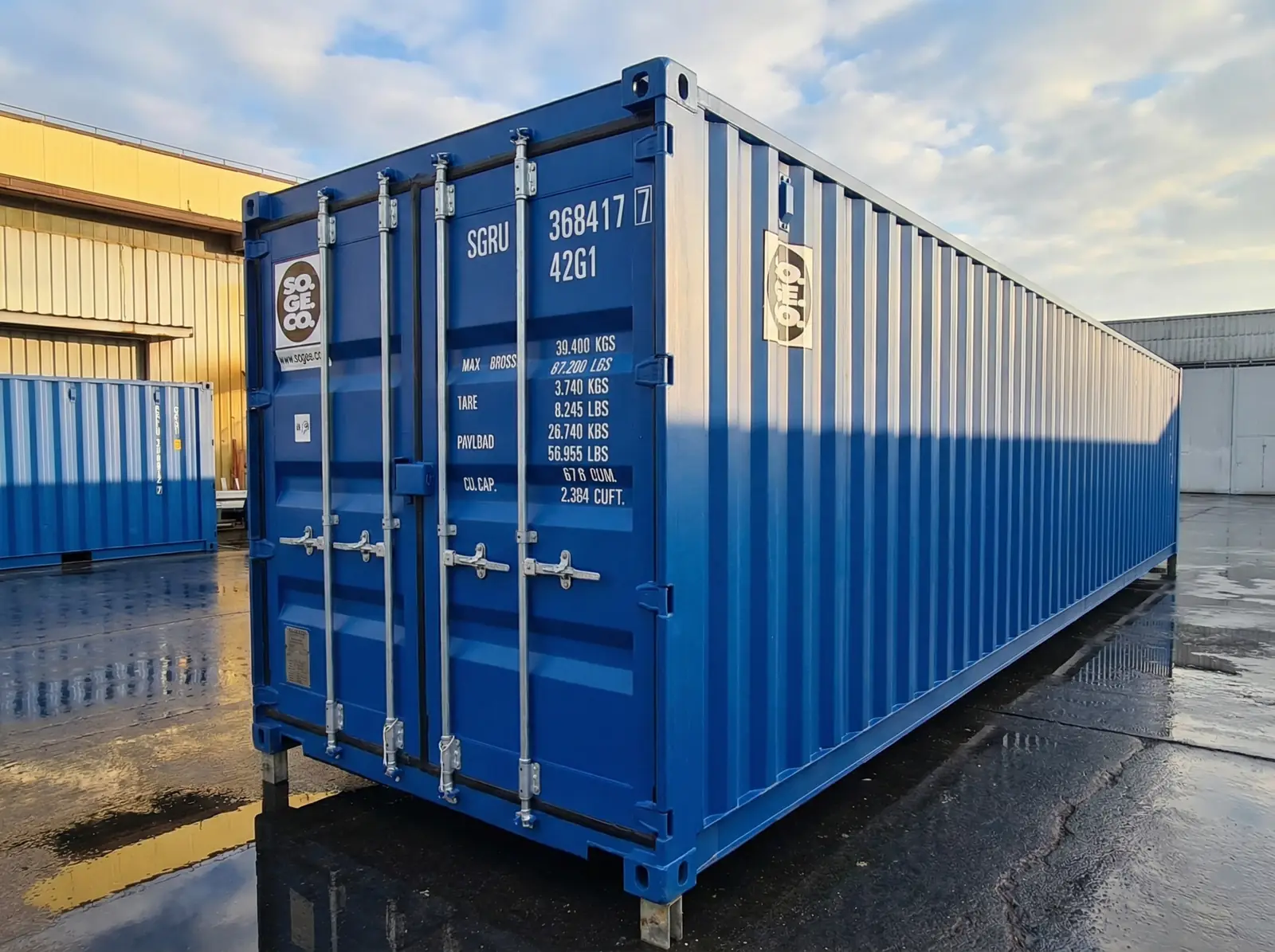 Container Dry 40 piedi