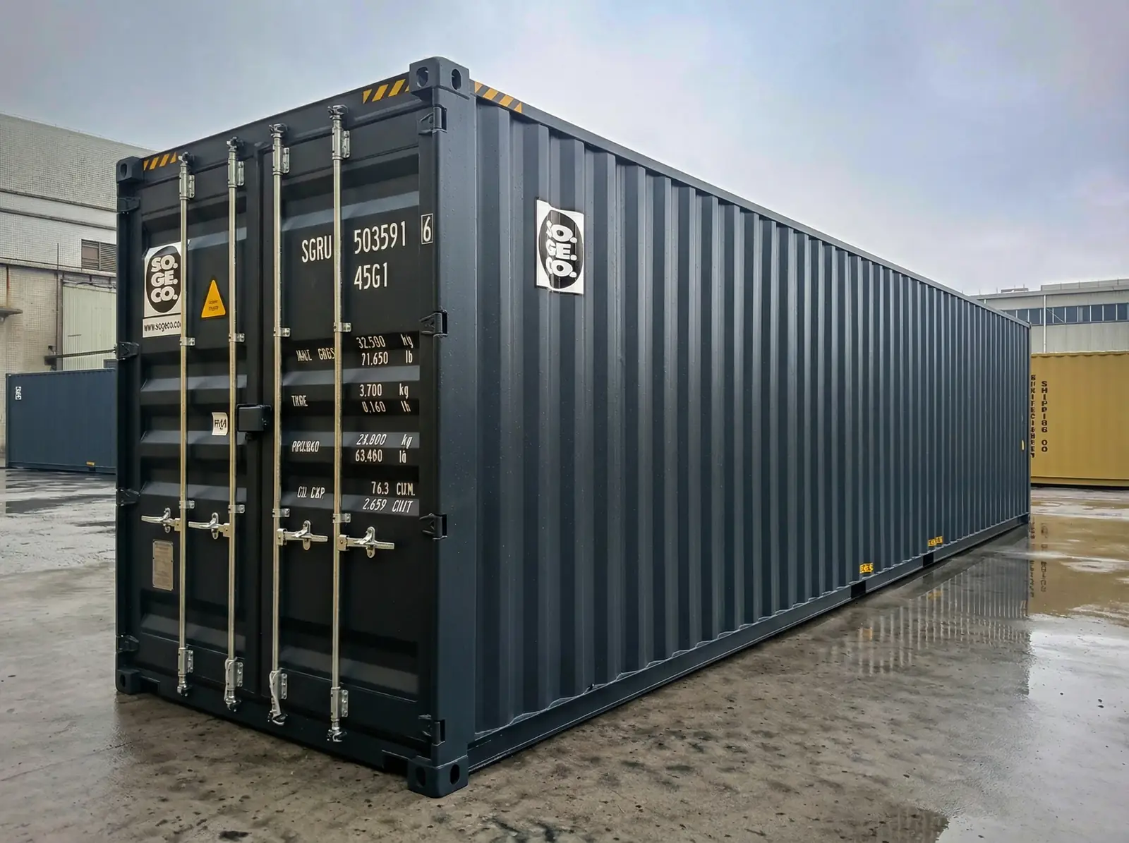 Container Dry High Cube 40 piedi