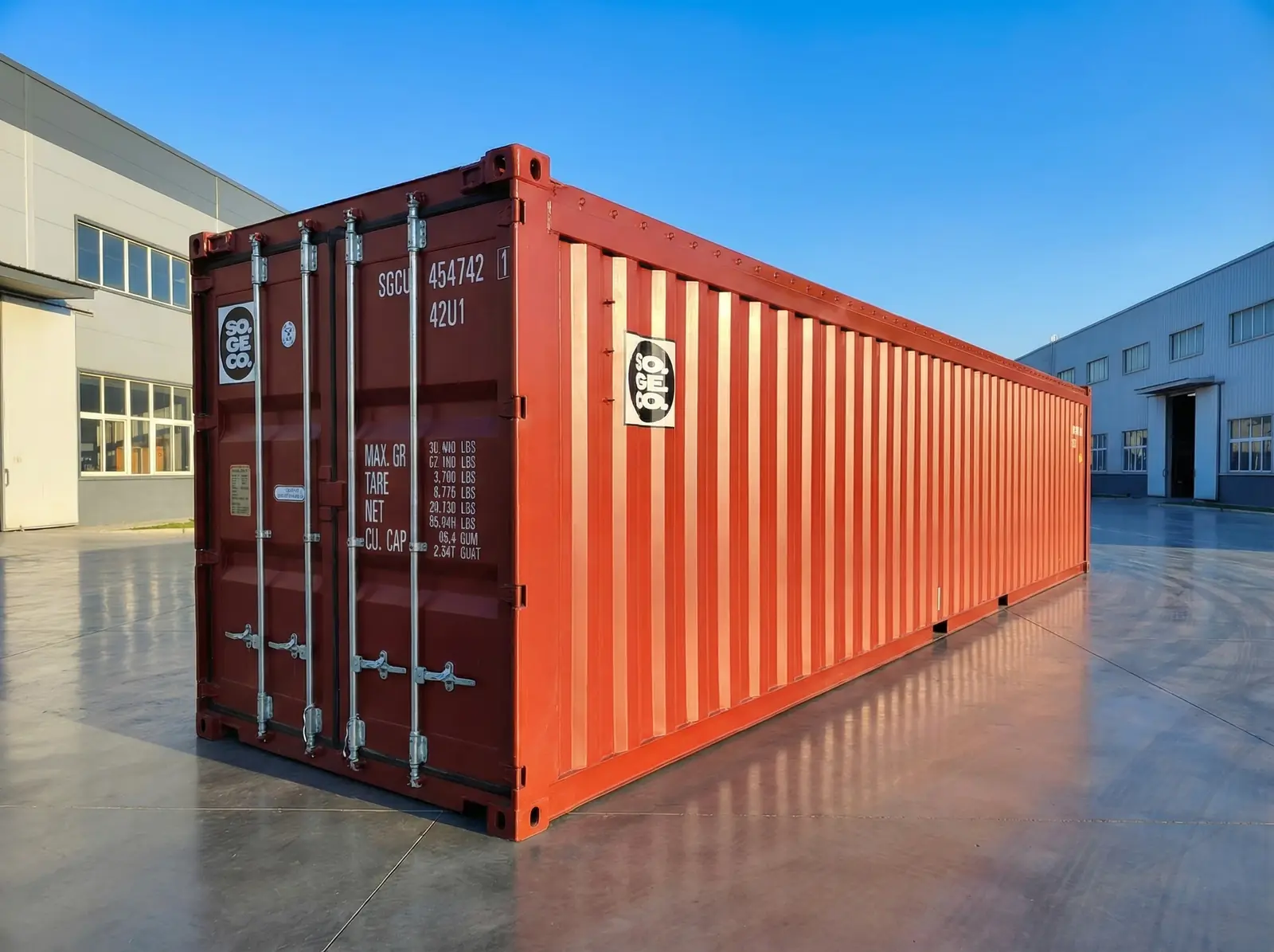 Container Open Top 40 piedi