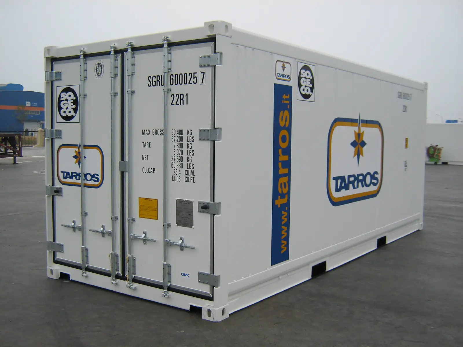 Container Reefer da 20 piedi