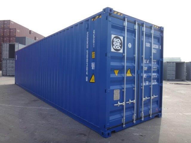 Container high cube da 40 piedi