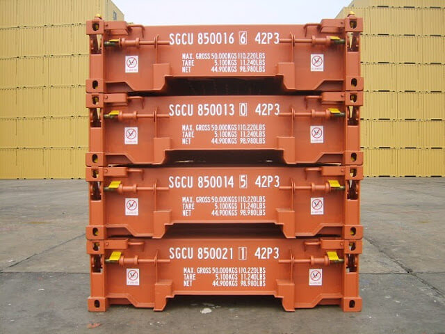 Container Flat Rack da 20 e 40 piedi